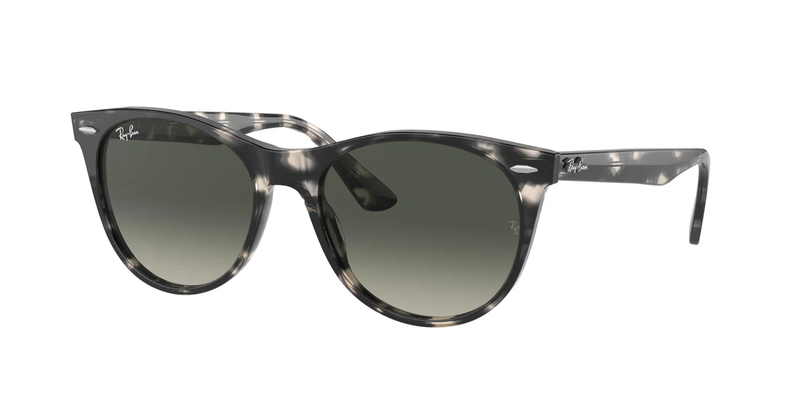 Ray-Ban Wayfarer Ii 2185 Sunglasses - Havana On Trasparent Light Bro - view 99